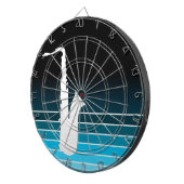 ブルーフェードサクソフォン ダーツボード (正面右)