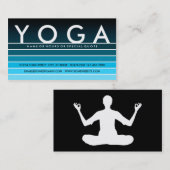 ブルーフェードYOGA 名刺 (正面/裏面)