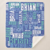 ブルーフエスシェルパブランケット シェルパブランケット (正面)