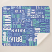 ブルーフエスシェルパブランケット シェルパブランケット (正面(横))