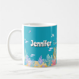 ブルーフエルバイコーヒー&海ドリームマグ コーヒーマグカップ