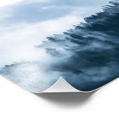 ブルーフォギーロッキーマウンテンズコロラドUSAアドベンチャー フォトプリント            (角)