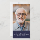 ブルーフォトクロス祈りの言葉メモリアル (正面)