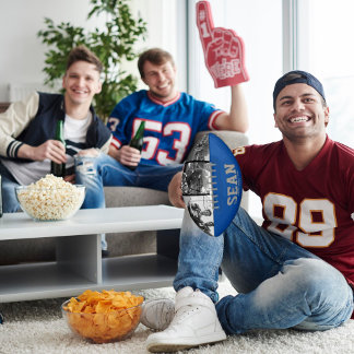 ブルーフォトサッカー記念パパ アメリカンフットボール