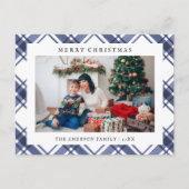 ブルーフォトホリデー葉書 シーズンポストカード (正面)