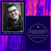 ブルーフォトモダン大学院卒業発表 招待状