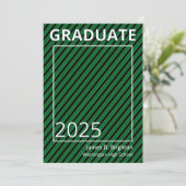 ブルーフォト卒業招待状 招待状 (スタンド正面)