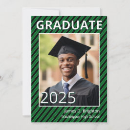 ブルーフォト卒業招待状 招待状