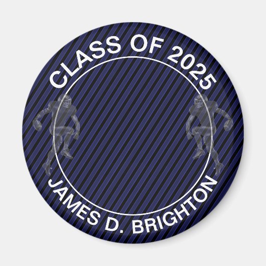 ブルーフォト卒業 マグネット (正面)