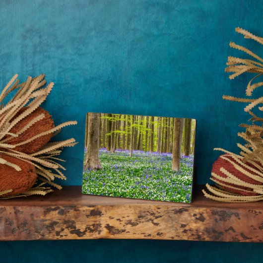 ブルーフォレストの春 フォトプラーク (側面)