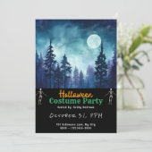 ブルーフォレストフルムーンブラックハロウィーン 招待状 (スタンド正面)