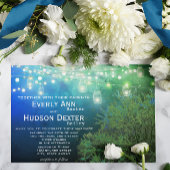 ブルーフォレストメイスンジャールフェアリー結婚ライツ 招待状