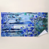 ブルーフォレスト ビーチタオル (正面)