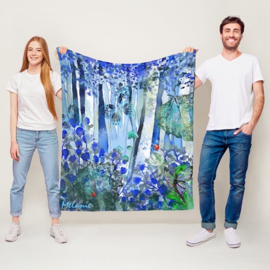 ブルーフォレスト フリースブランケット (インサイチュ)