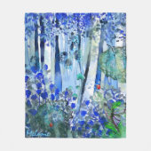 ブルーフォレスト フリースブランケット (正面)
