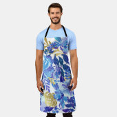 ブルーフォーかわいらしラルフルエプロン エプロン (着用した状態)