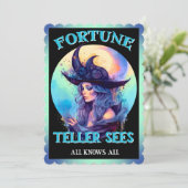 ブルーフォーチュンテラー_ハロウィーン カード (スタンド正面)