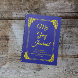 ブルーフォール縁どグ・ジャーナルの黄色のバラ・クラスタ ノートブック