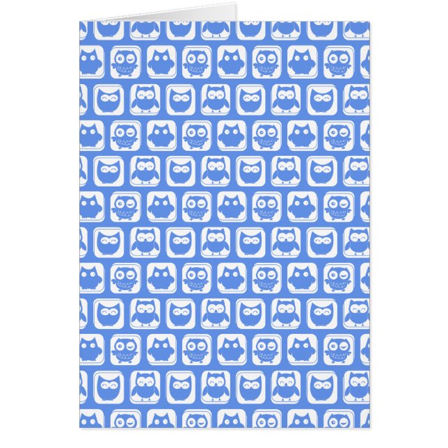 ブルーフクロウパターン (正面)