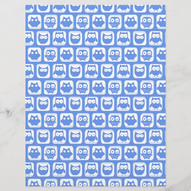 ブルーフクロウパターン (正面)