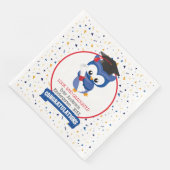 ブルーフクロウ幼稚園卒業ナプキン (コーナー)