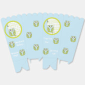 ブルーフクロウ赤ちゃんシャワー フェイバーボックス (見開き)