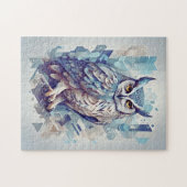 ブルーフクロウ[1/3] ジグソーパズル (横)