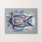 ブルーフクロウ[3/3] ジグソーパズル (横)