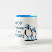 ブルーフットブービーマグ ツートーンマグカップ (中央)