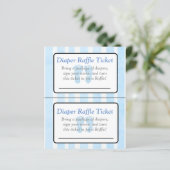 ブルーフットプリントをテーマにした赤ちゃんシャワーゲーム (スタンド正面)