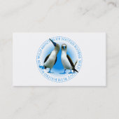 ブルーフット牡丹バードウォッチングガイド 名刺 (正面)