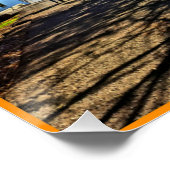 ブルーフトンサウスカロライナ低田舎コラージュ ポスター (コーナー)