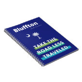 ブルーフトンサウスカロライナ州道路旅行減少 ノートブック (右側)