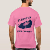 ブルーフトンサウスカロライナ男女兼用ロカントリー Tシャツ (裏面)