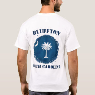 ブルーフトンサウスカロライナ男女兼用ロカントリー Tシャツ