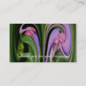 ブルーフューシャの名刺 名刺 (裏面)