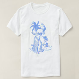 ブルーフラガールTシャツ Tシャツ