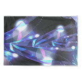 ブルーフラクタルジャングル3D 枕カバー (裏面)