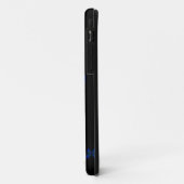 ブルーフラクタルバタフライ Case-Mate iPhoneケース (裏面/左)