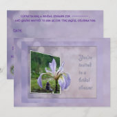 ブルーフラグ – ワイルドアイリス 招待状 (正面/裏面)