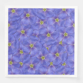 ブルーフラックスシームレスパターン