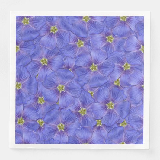 ブルーフラックスシームレスパターン (正面)