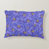 ブルーフラックスシームレスパターン アクセントクッション (裏面)