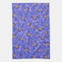 ブルーフラックスシームレスパターン