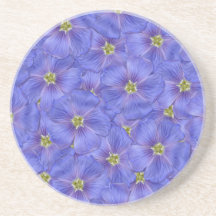 ブルーフラックスシームレスパターン