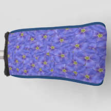 ブルーフラックスシームレスパターン