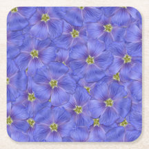 ブルーフラックスシームレスパターン