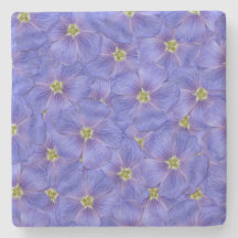 ブルーフラックスシームレスパターン