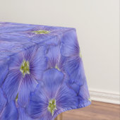 ブルーフラックスシームレスパターン テーブルクロス (インサイチュ)