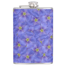 ブルーフラックスシームレスパターン